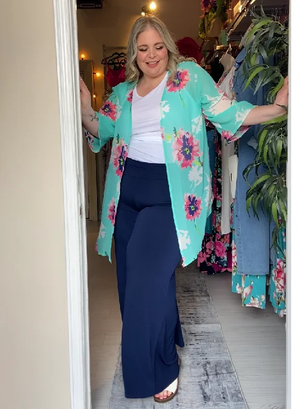 Julia Plus Size Chiffon Kimono