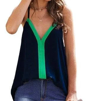 Navy Hunter Green V-Neck Bristol Tank Bristol Tank Top