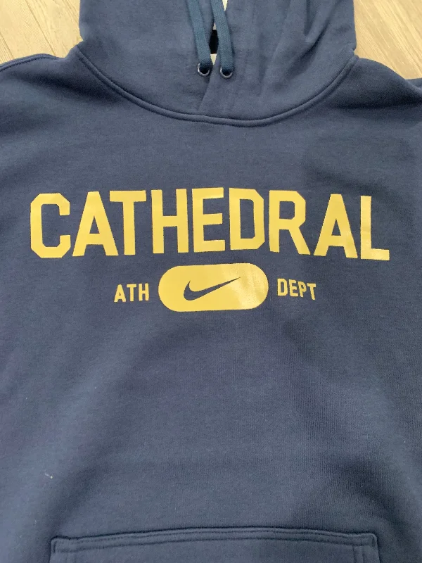 Nike Navy Athletic Department Hoodie Sweatshirt