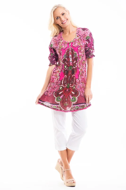 Pink Princess Tunic Top