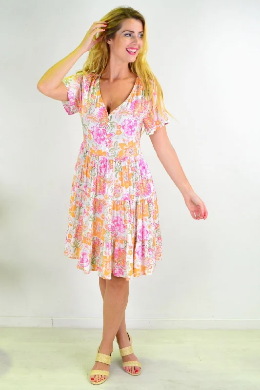 Summer Has Come Tiered Tunic Dress