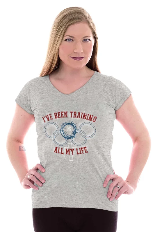 Training Junior Fit V-Neck T-Shirt