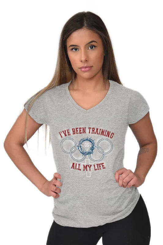 Training Junior Fit V-Neck T-Shirt