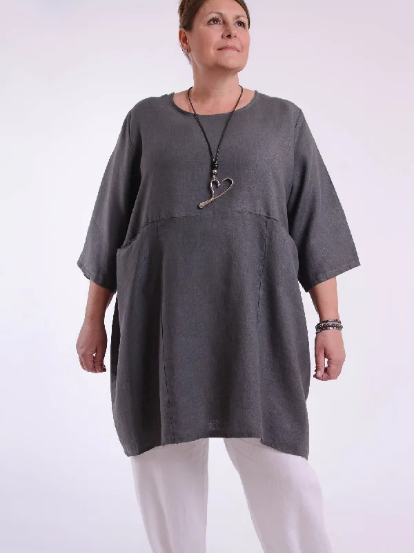 Size 1 - 16 18 20 22 24 / Charcoal Grey