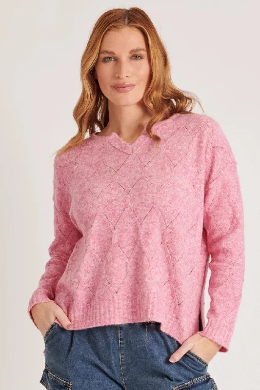 Ellis & Dewey Step Hem Jumper