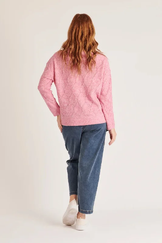 Ellis & Dewey Step Hem Jumper