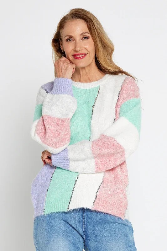 Rochelle Knit Jumper - Macaron