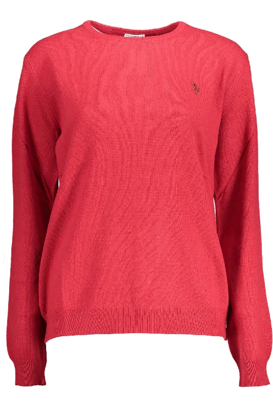 U.S. POLO ASSN. Elegant  Wool-Cashmere Blend Women's Sweater