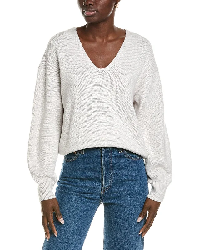 Velvet by Graham & Spencer Cashmere-Blend Sweater