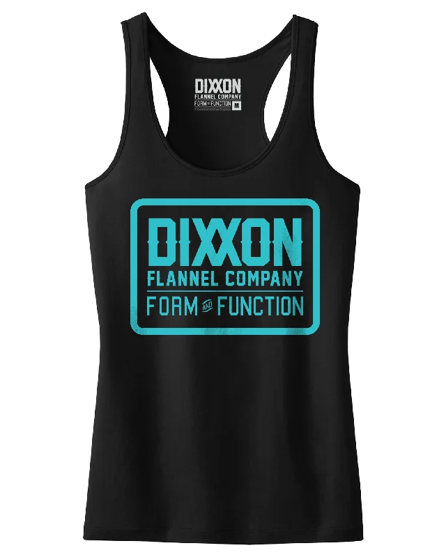 Women's Classic Tank - Black & Tiffany