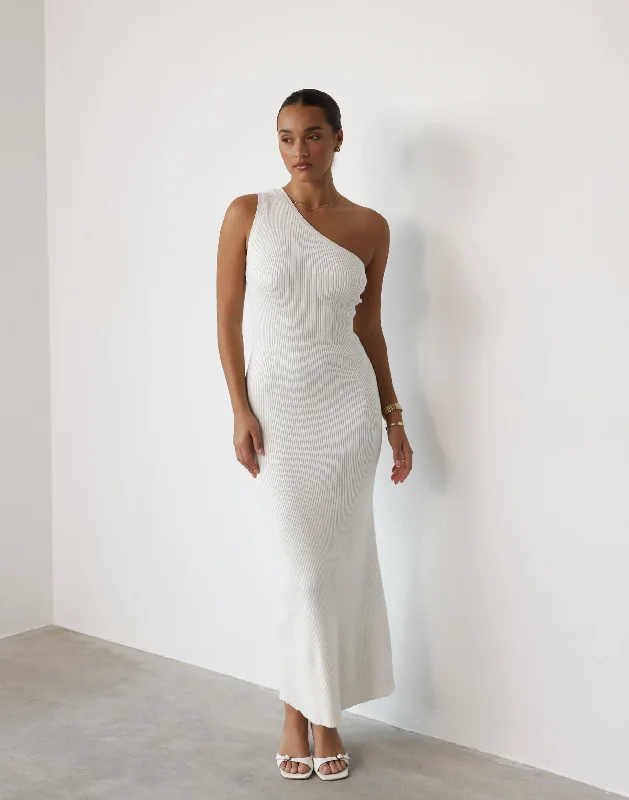 Aubany Maxi Dress (Cream)