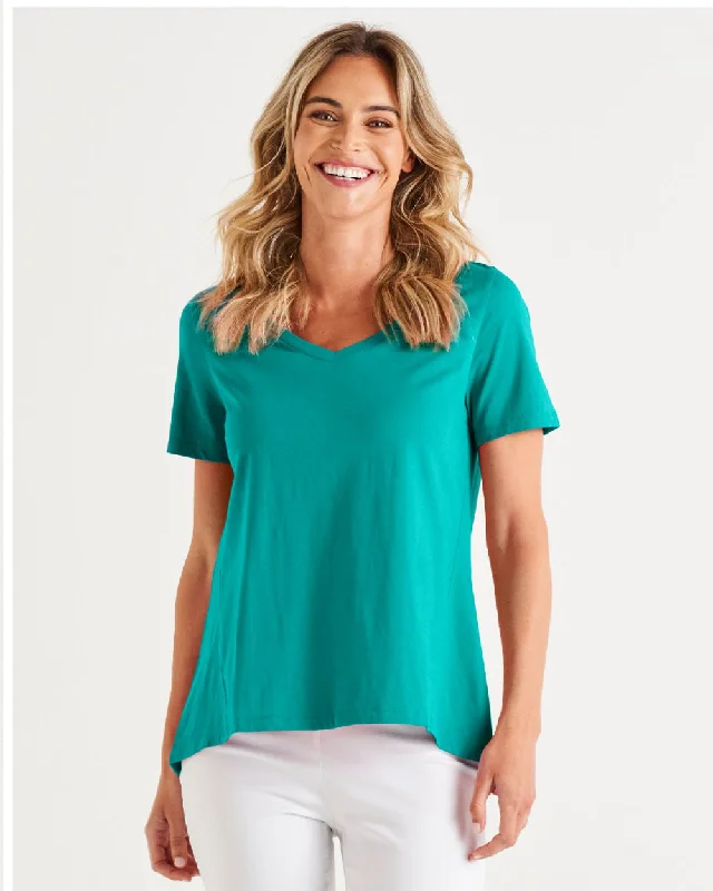 Betty Basics Luella Tee Teal