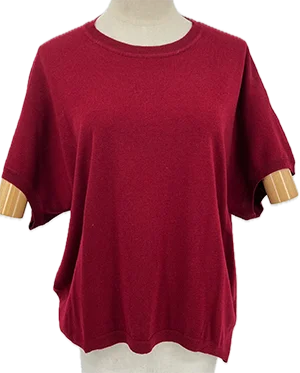 Frontier Kylie Knit Tee - Merlot