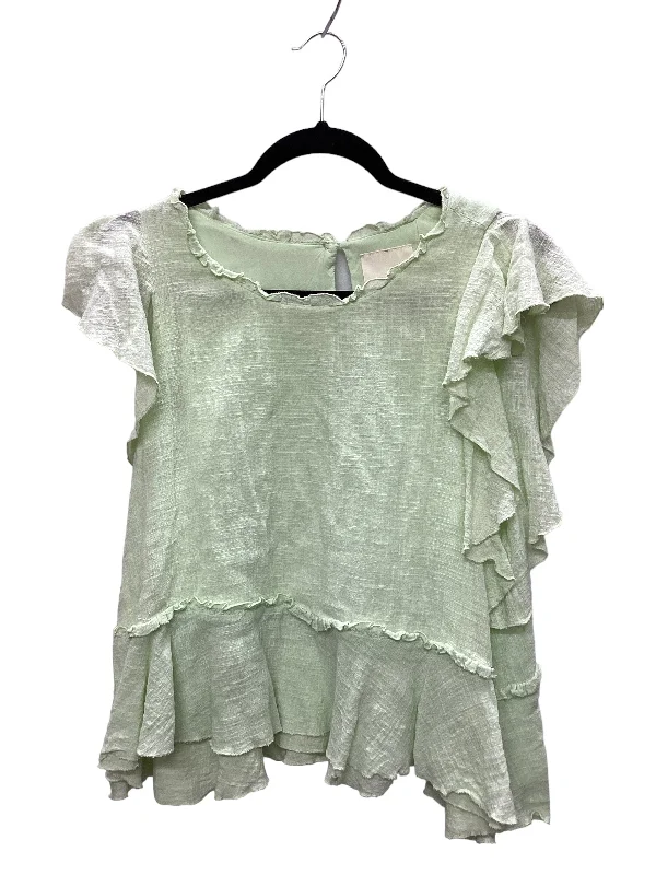 Green Top Sleeveless Maeve, Size L