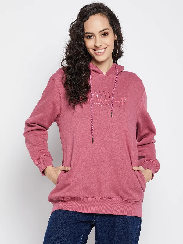 Madame  Maroon Sweatshirt