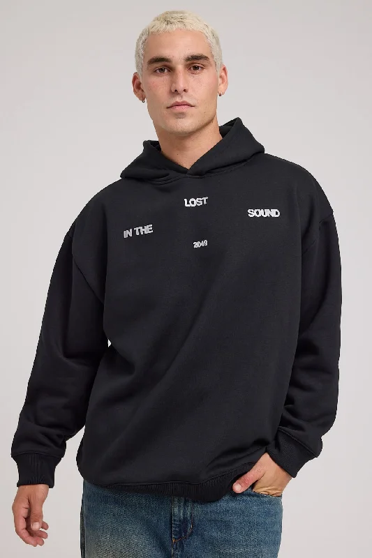 Neovision Lost In The Sound Street Hoodie Black