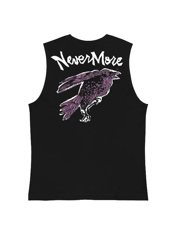 Edgar Allan Poe Nevermore Raven Unisex Tank Top (Print Shop)