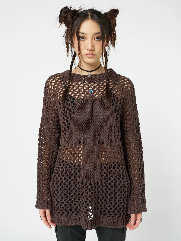 Shroom Open Knit Jumper