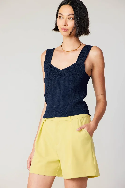 Sweetheart Knit Tank Top