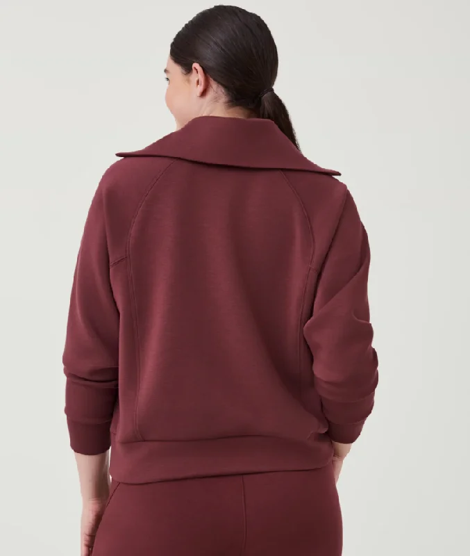 Spanx Airessential 1/2 Zip Spice