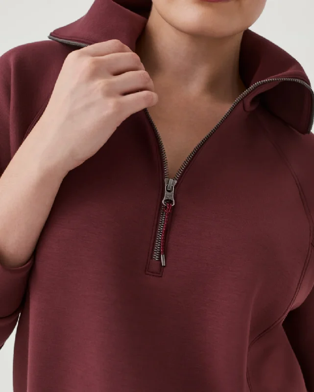 Spanx Airessential 1/2 Zip Spice