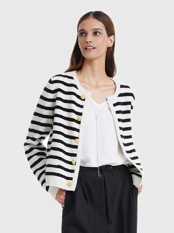 Black and white stripe / M