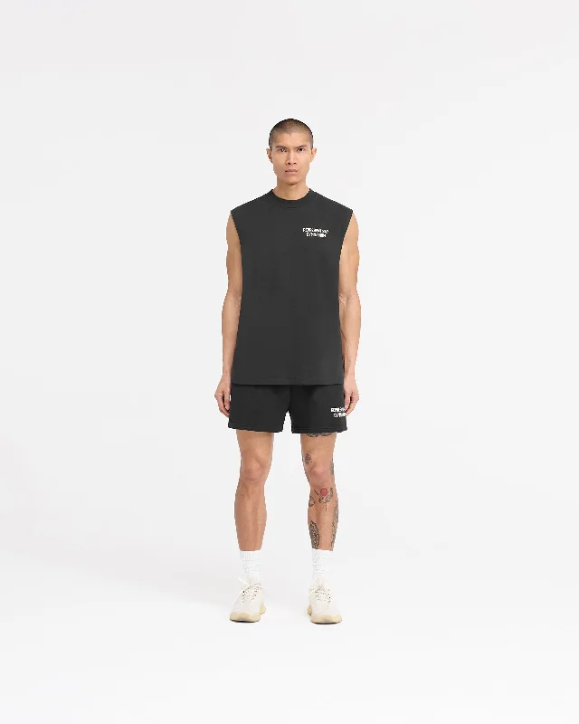 247 Gymnasium Tank - Off Black