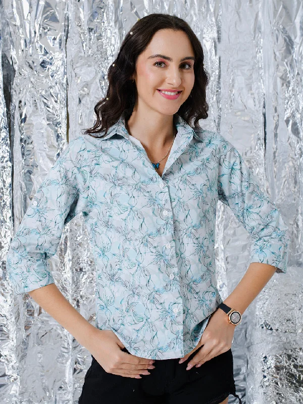 TANDUL  Women Regular Fit Printed Casual Shirt