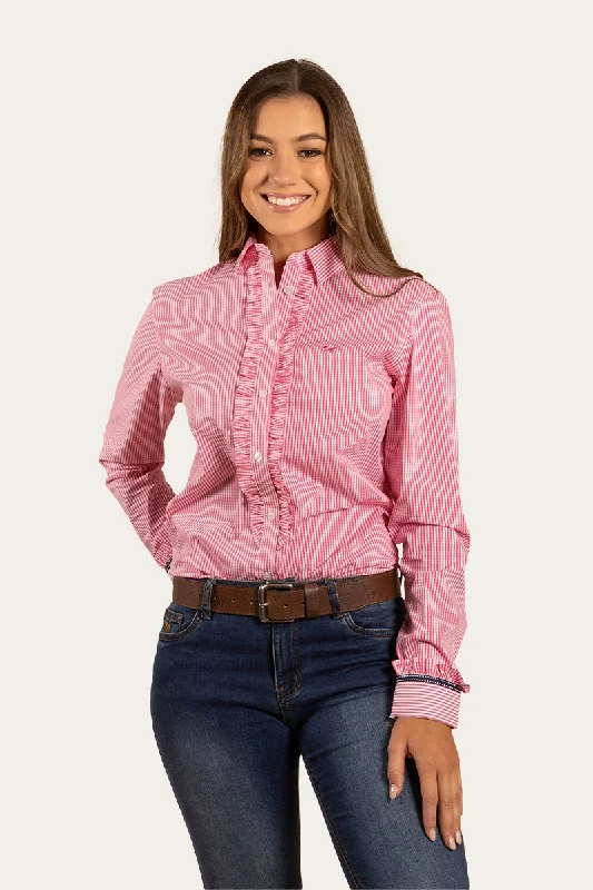 Ainsley Womens Dress Shirt - Peach