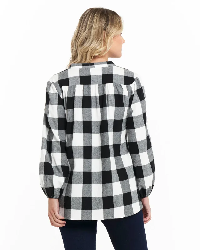 Betty Basics Pennydale Shirt Black Check