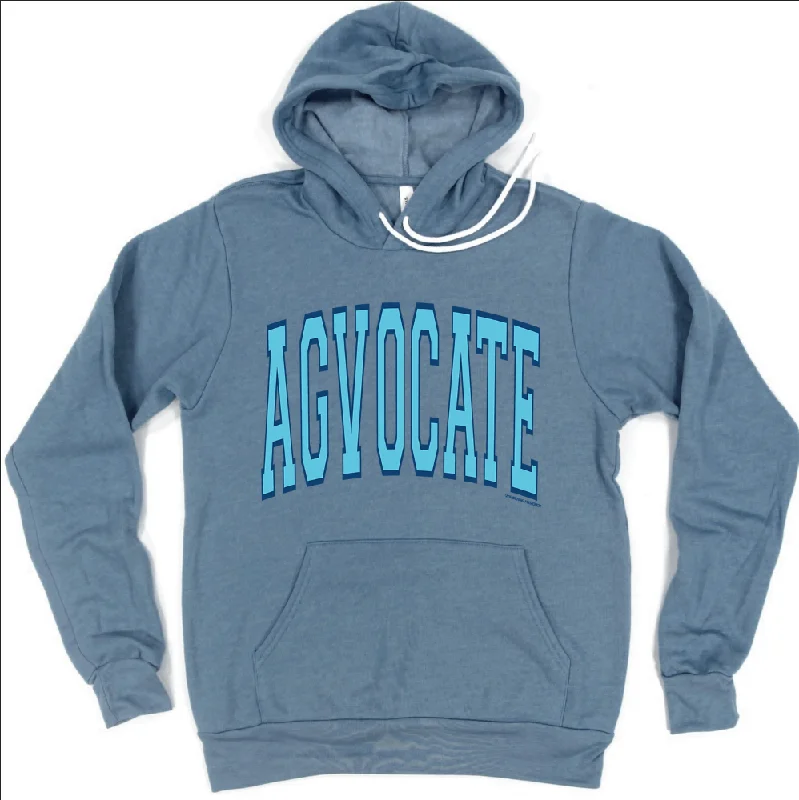 Big Varsity Agvocate BLUE Hoodie (S-3XL) Unisex - Multiple Colors!