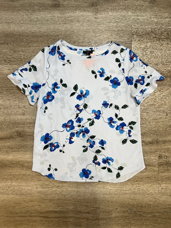 Blouse Short Sleeve By Ann Taylor  Size: Petite   Xs