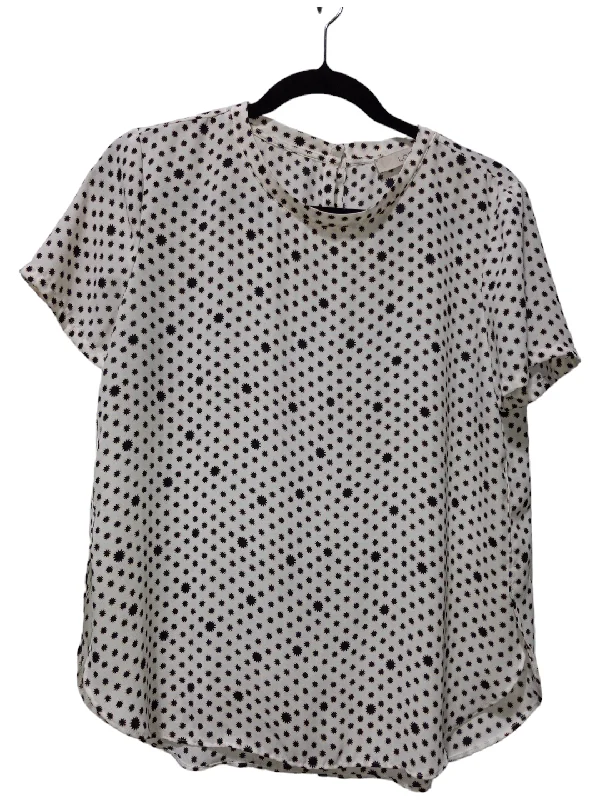 Blouse Short Sleeve By Loft  Size: S