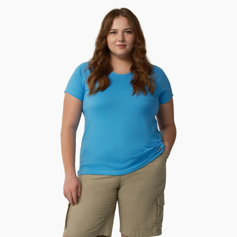 Plus Size 3X / azure blue (ab2)