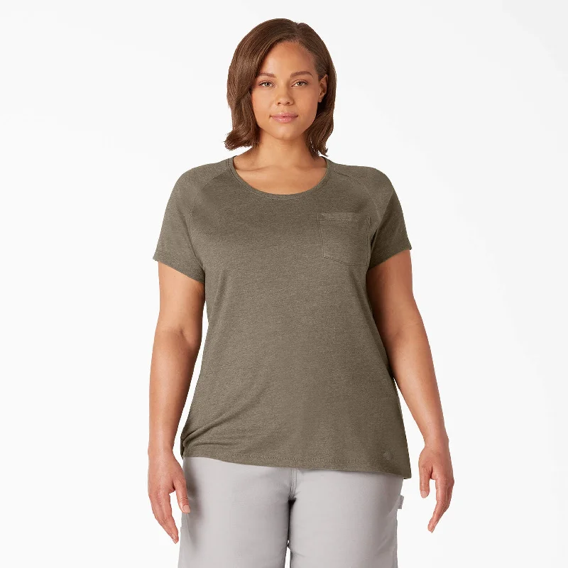 Plus Size 3X / military green heather (mld)