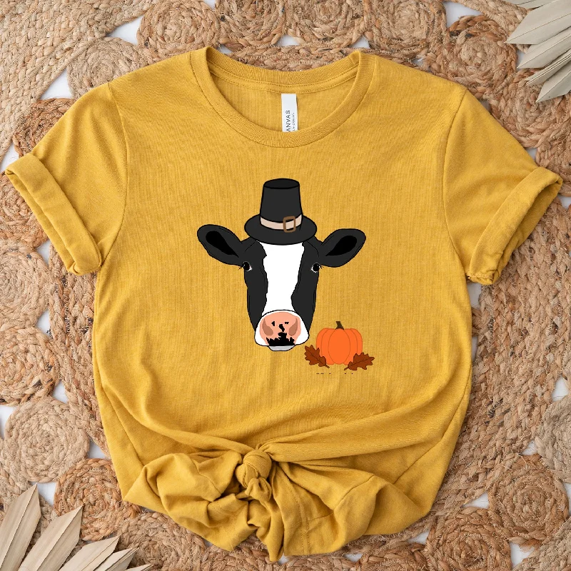 Fall Dairy Cow T-Shirt (XS-4XL) - Multiple Colors!