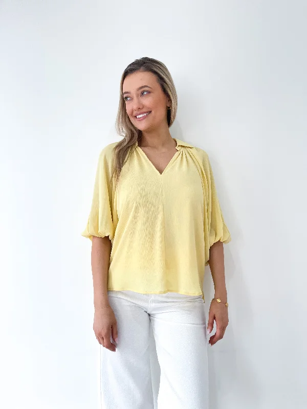 Fria Lizzy Top Yellow