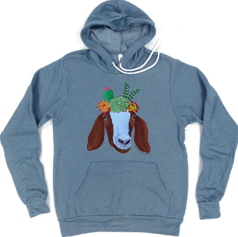 Goat Cactus Crown Hoodie (S-3XL) Unisex - Multiple Colors!