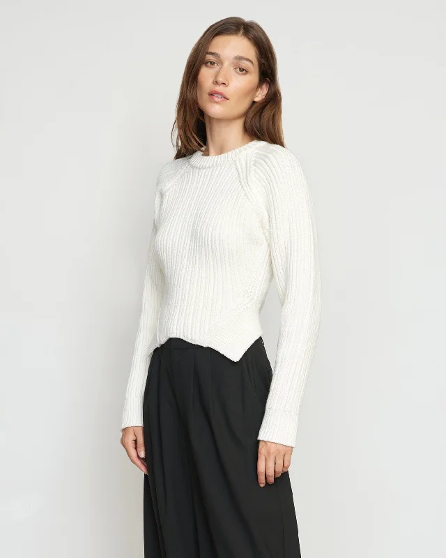 Iona Organic Cotton Cropped Sweater