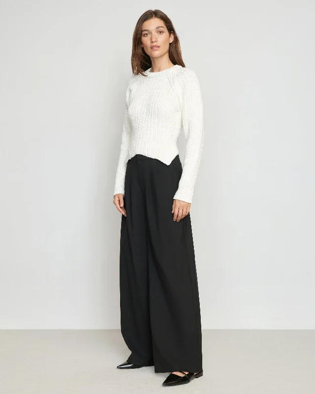 Iona Organic Cotton Cropped Sweater