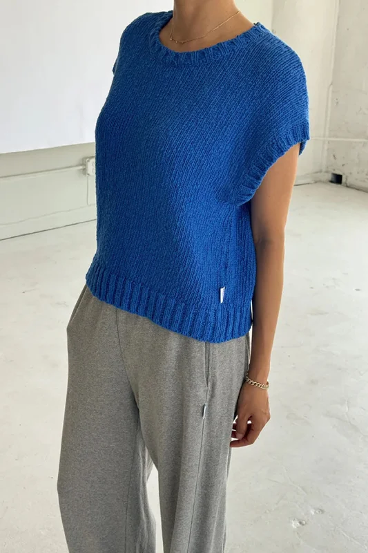 Le Bon Shoppe Pierre Blue Sweater Top