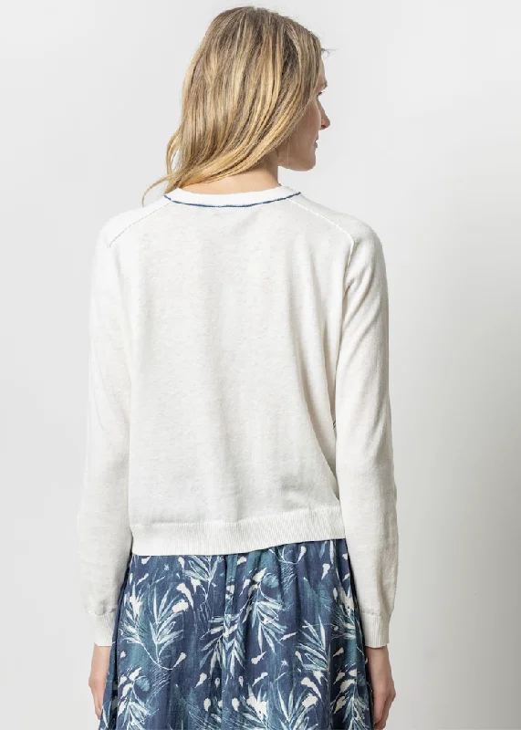 Lilla P | Oversized Saddle Sleeve Sweater