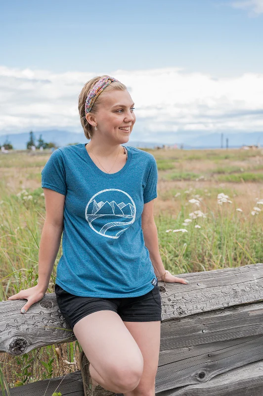 LOGO - Women's Eco Tee - Teal - SALE