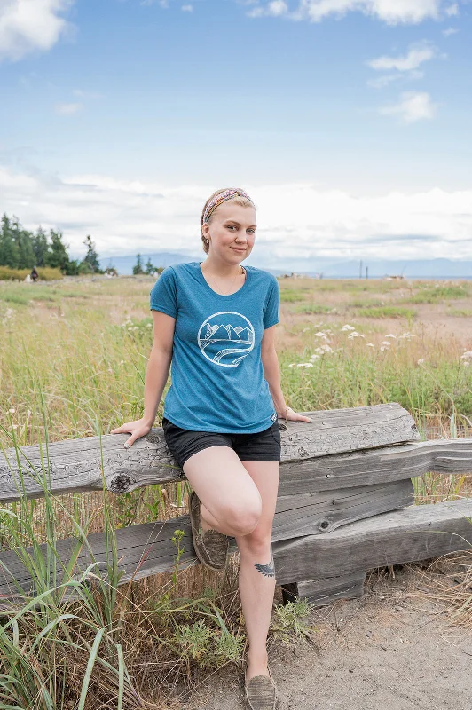 LOGO - Women's Eco Tee - Teal - SALE