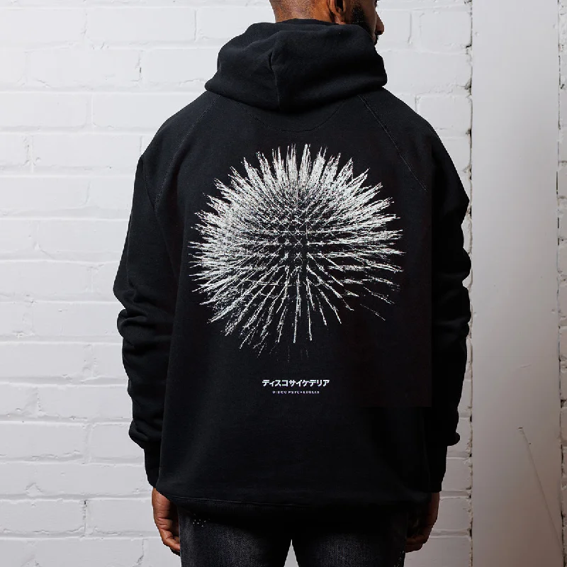 Orb 003 Disco Psychedelia - Pullover Hood - Black