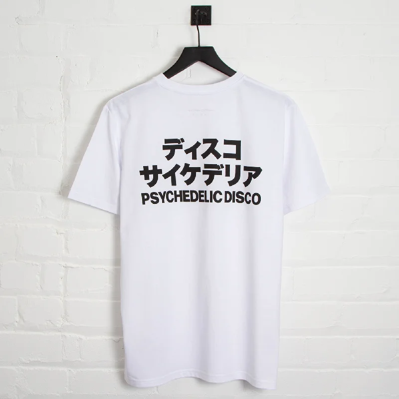 PD Reg Psychedelic Disco Back Print - Tshirt - White