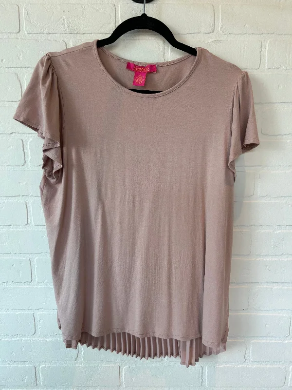 Pink Top Short Sleeve Catherine Malandrino, Size L