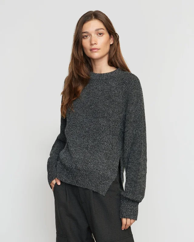 Roya Marled Boyfriend Sweater