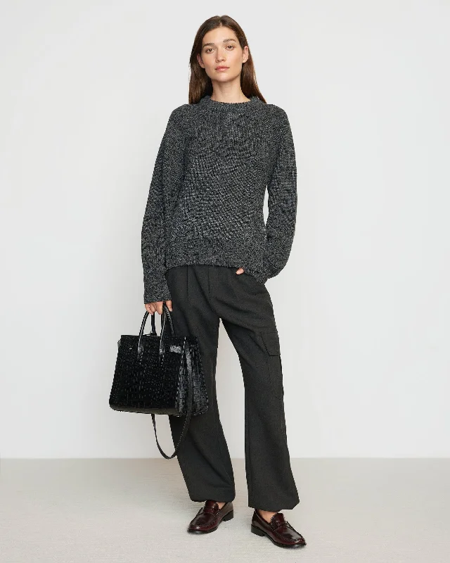 Roya Marled Boyfriend Sweater