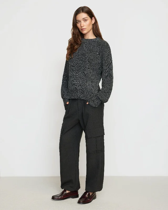 Roya Marled Boyfriend Sweater